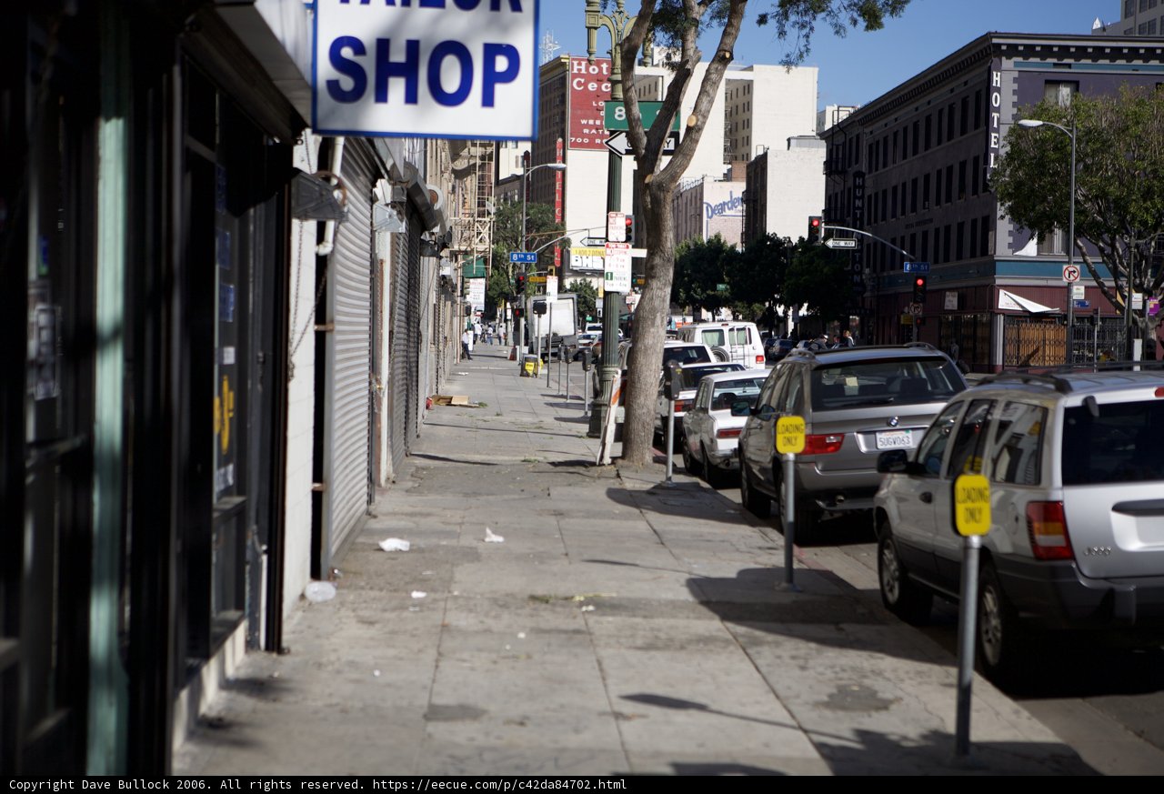 Urban Landscape with Parked Cars