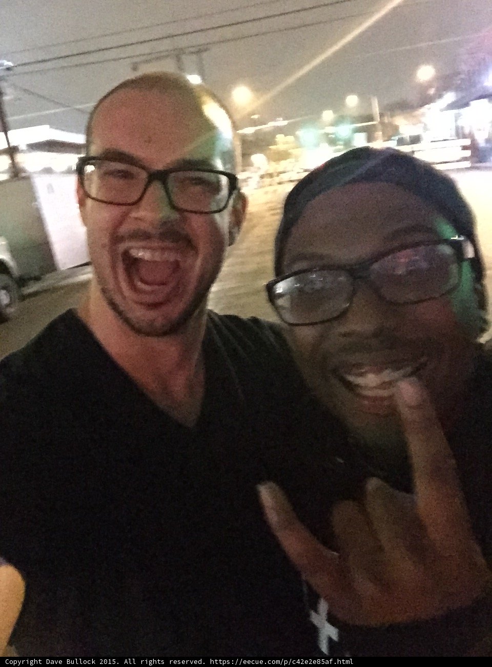 Late Night Selfie on Red River Street
