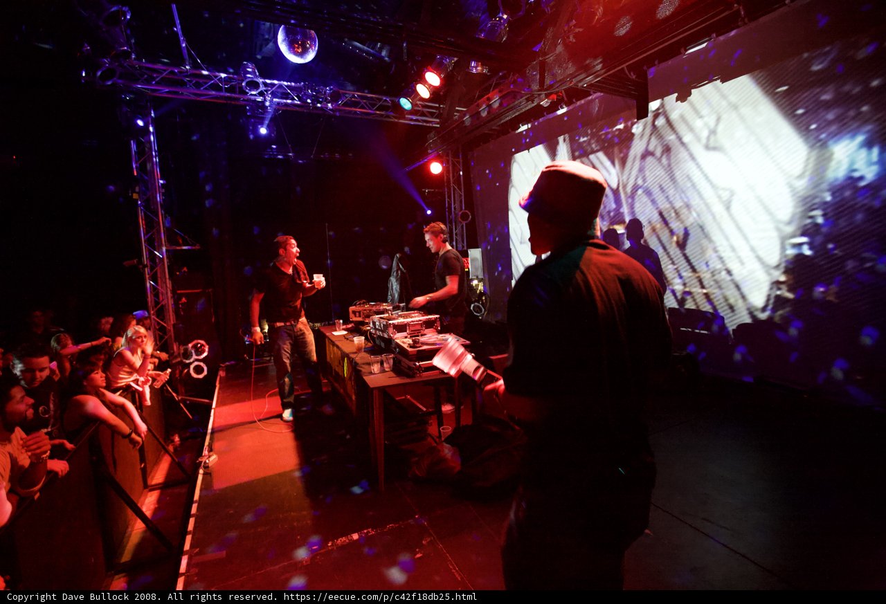 Urban Nightlife Concert Performance