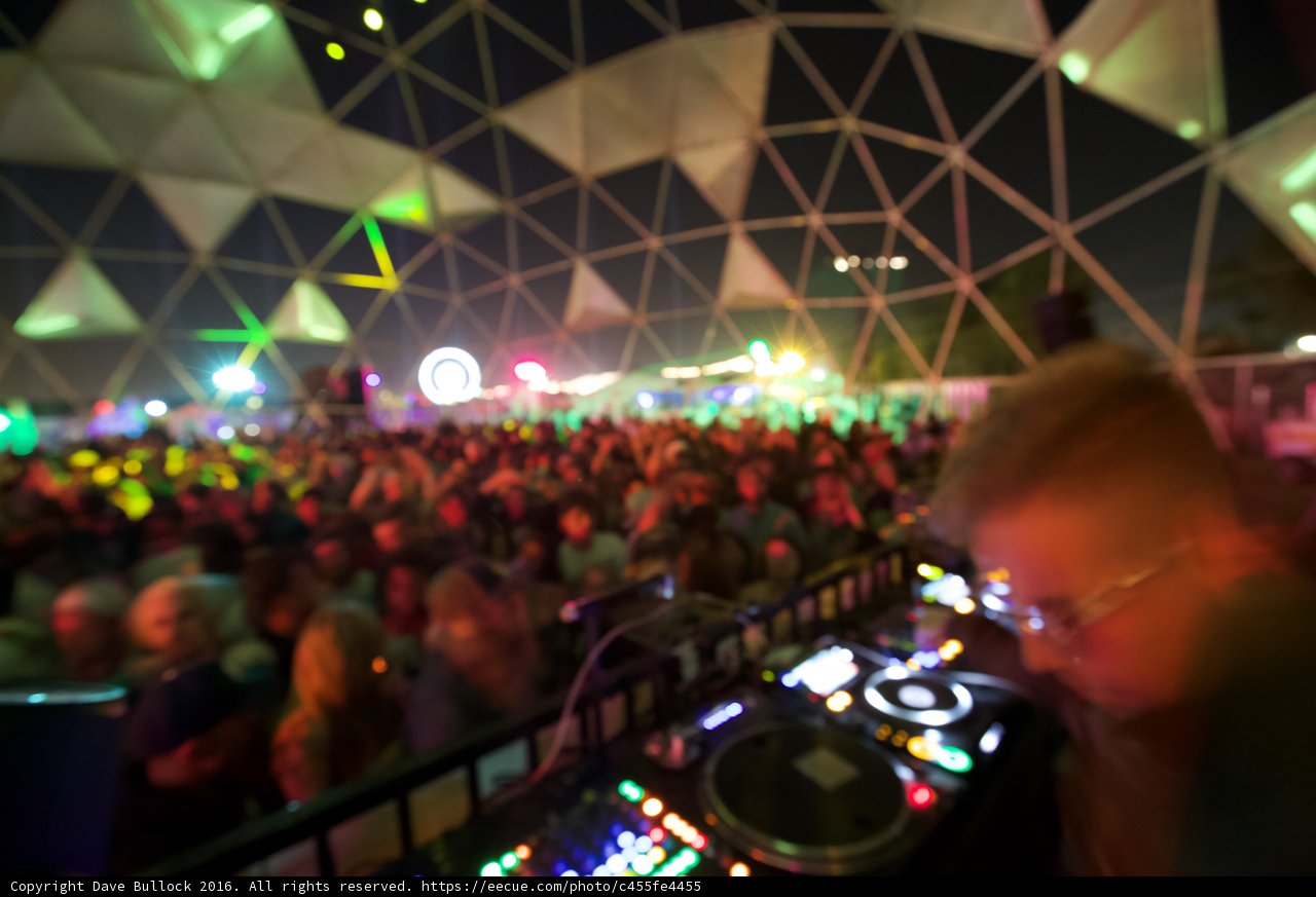 Nightclub Musician in Urban Dome