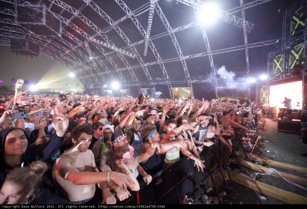Coachella Crowd Goes Wild