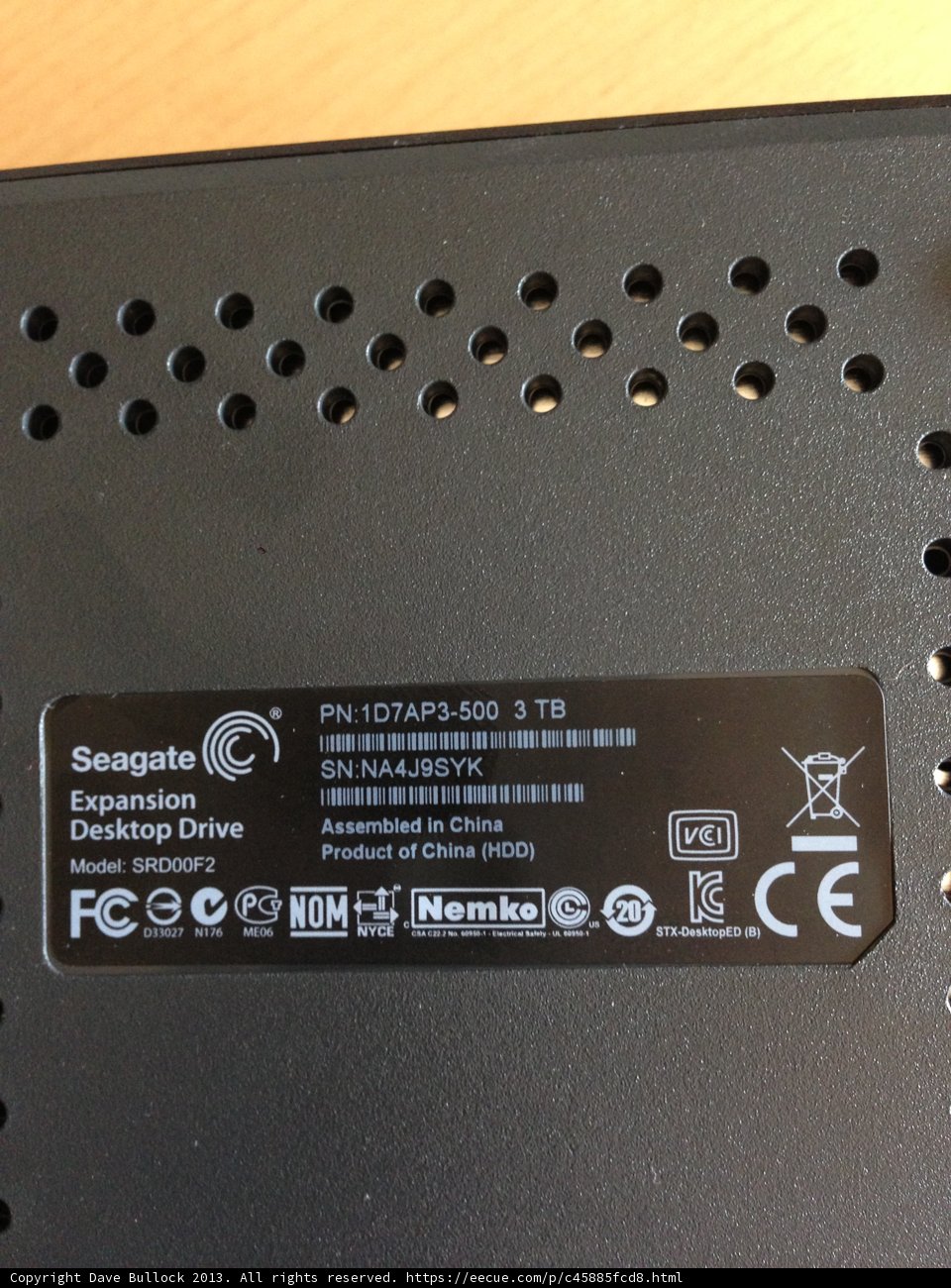 Black Computer with Adapter Sticker