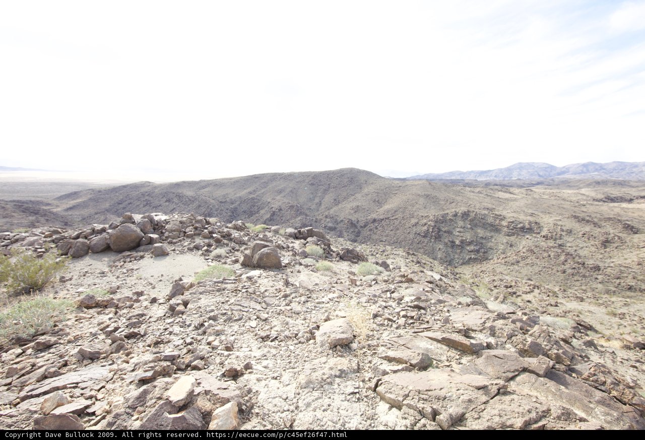 A Rocky Rubble in Joshua Tree