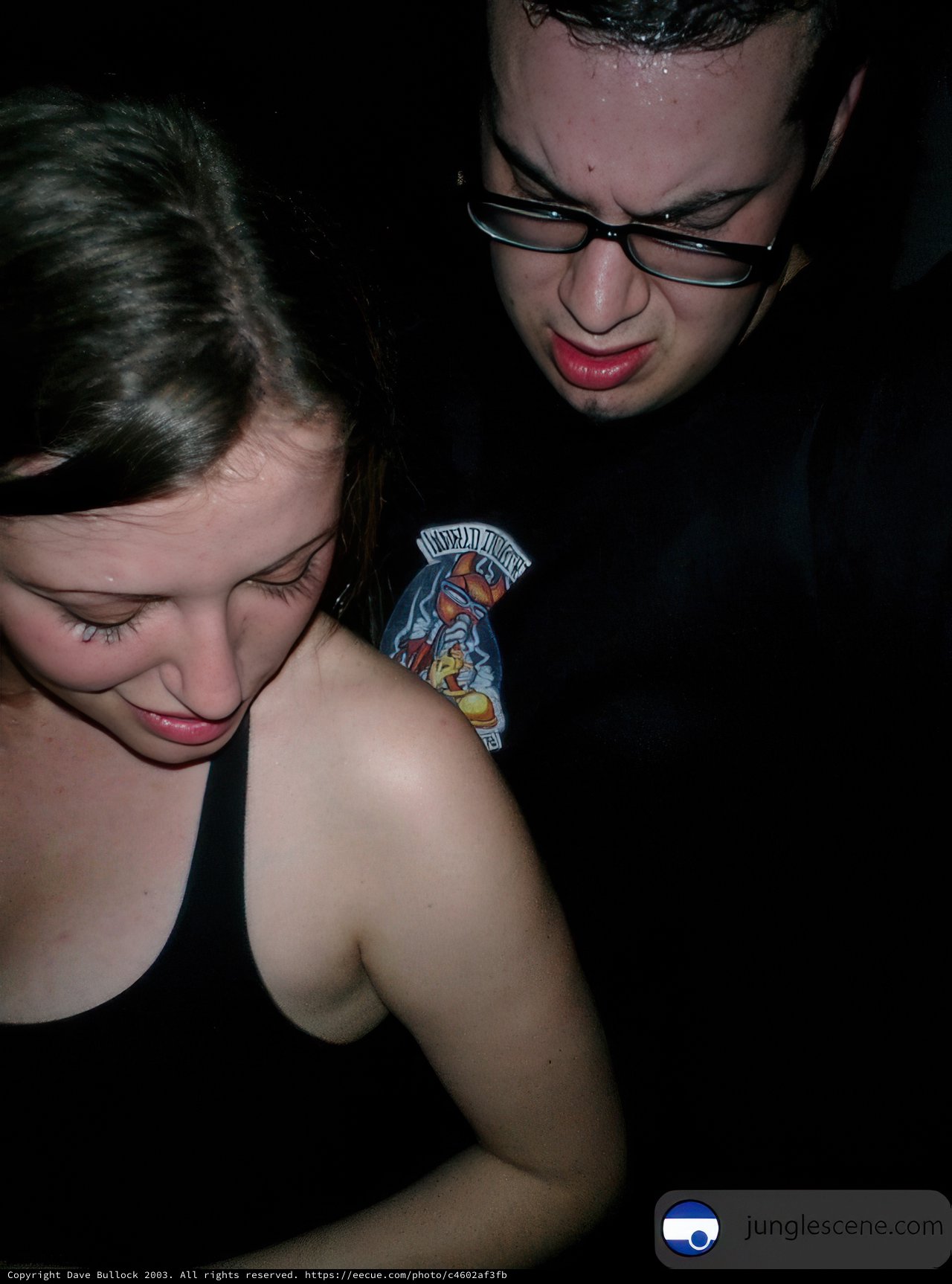 Portrait of Alyjaa and Dave B