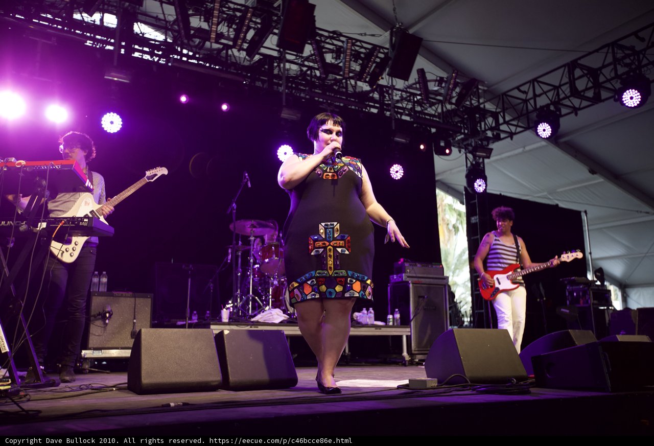 Beth Ditto Rocks Coachella