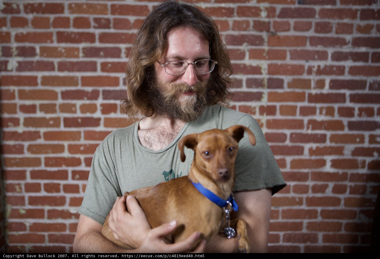 Man and his Chihuahua