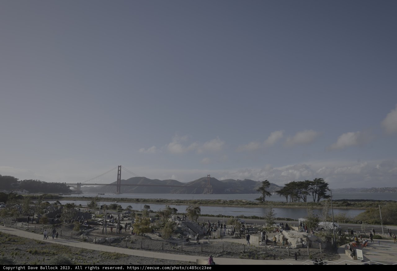 Overlooking the Golden Gate Bridge