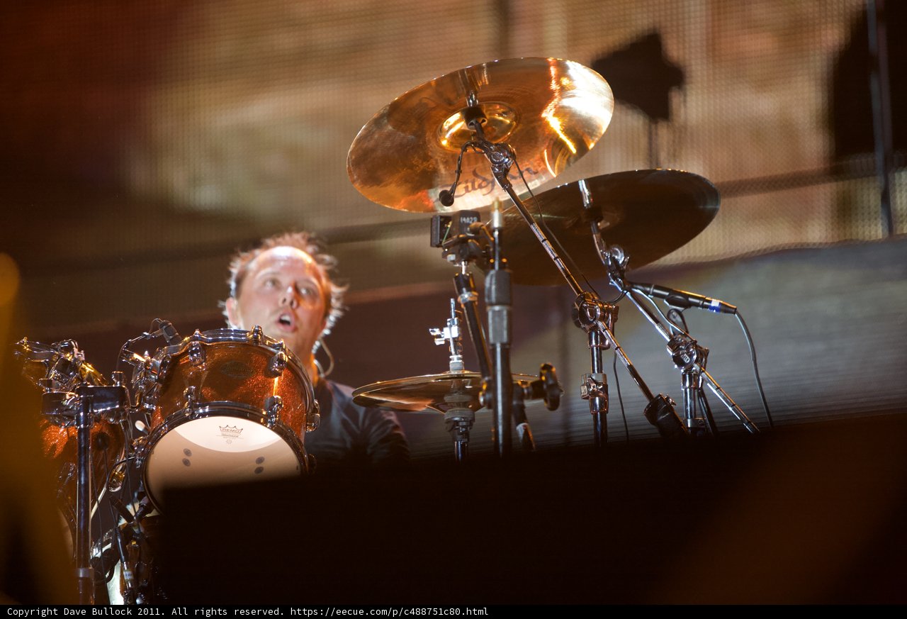 Lars Ulrich Drums Up a Storm at Big Four Festival