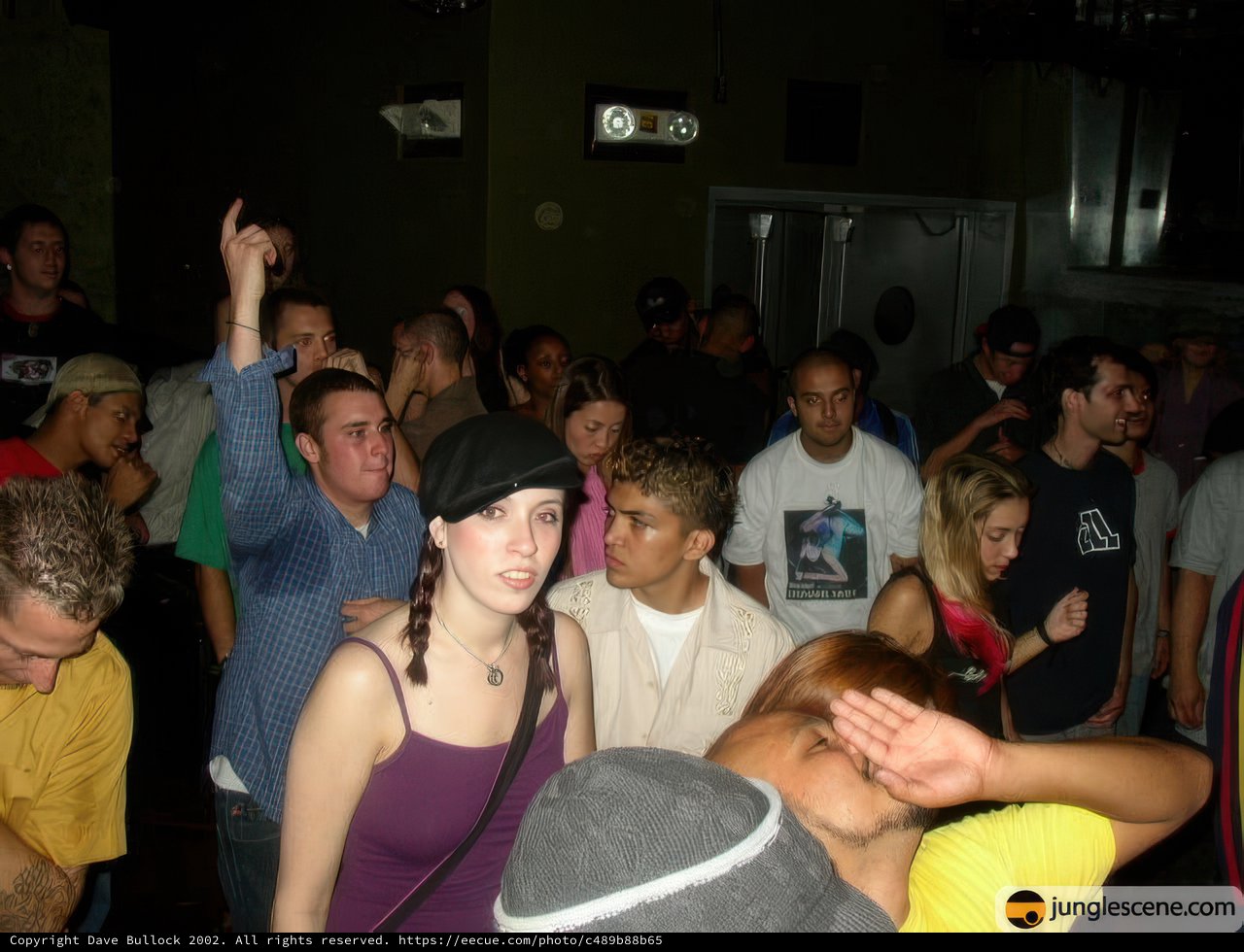 Party-goers pack crowded nightclub