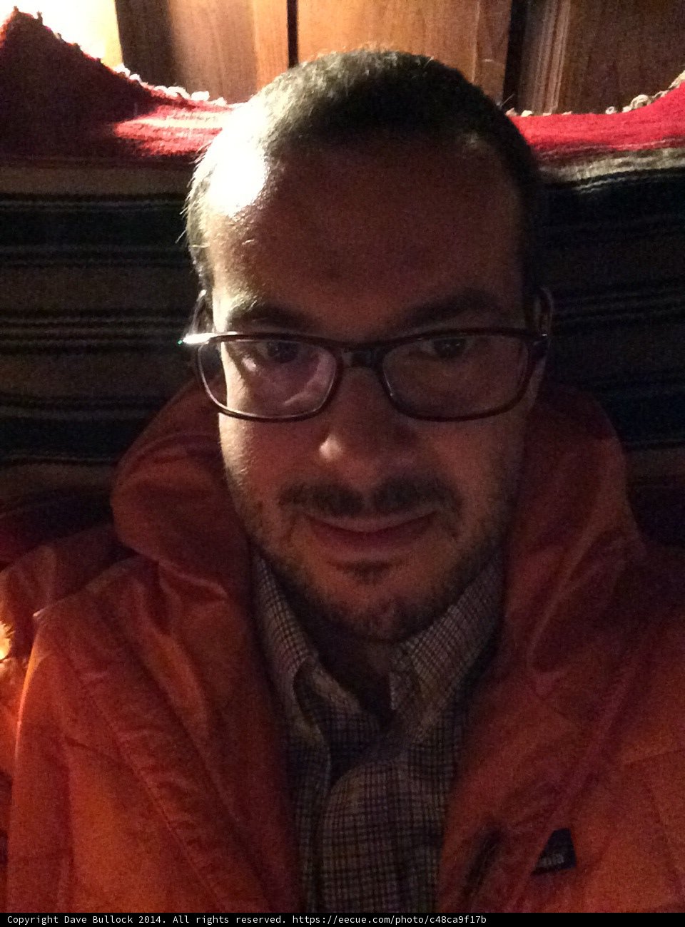 Orange Jacket Portrait