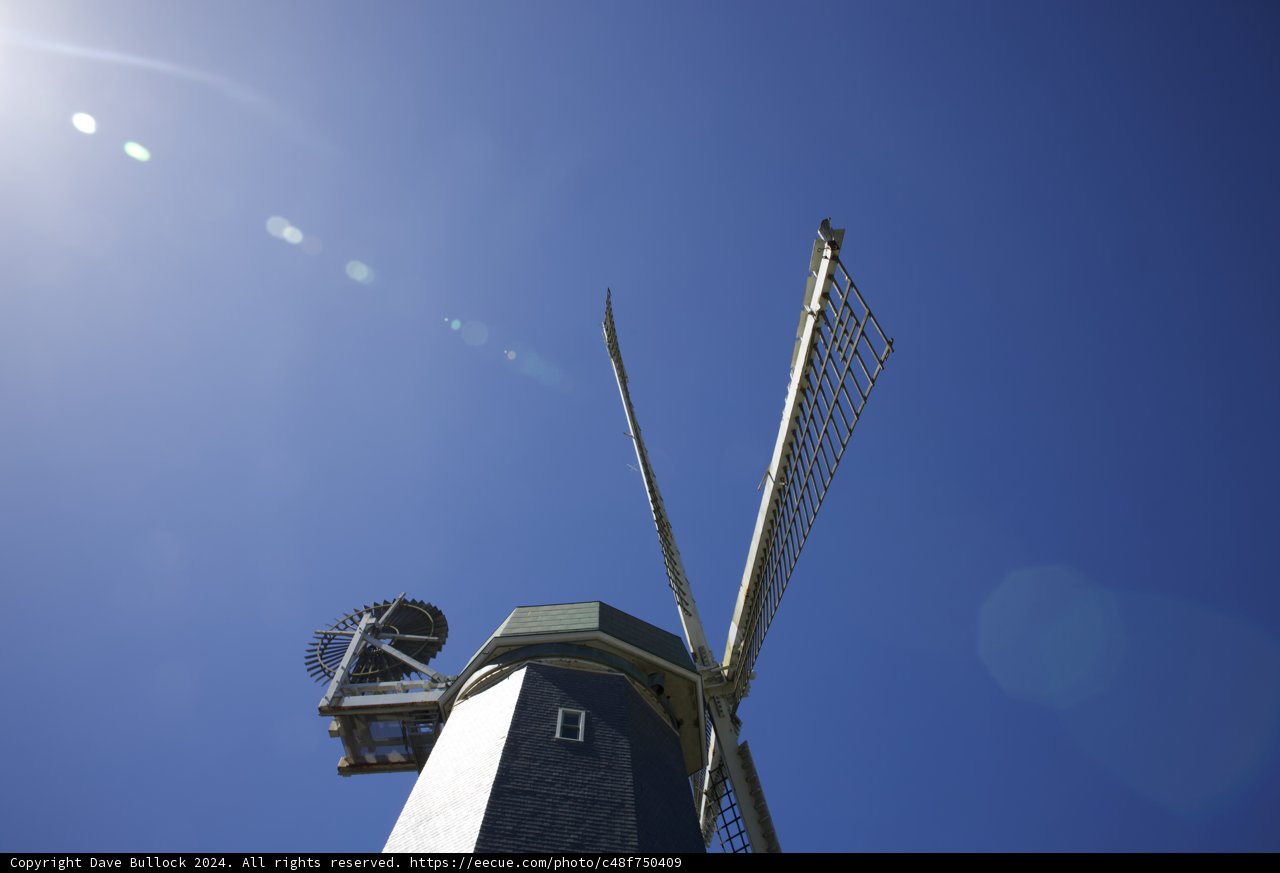 Blue Sky Cadence - The Windmill at Golden Gate Park