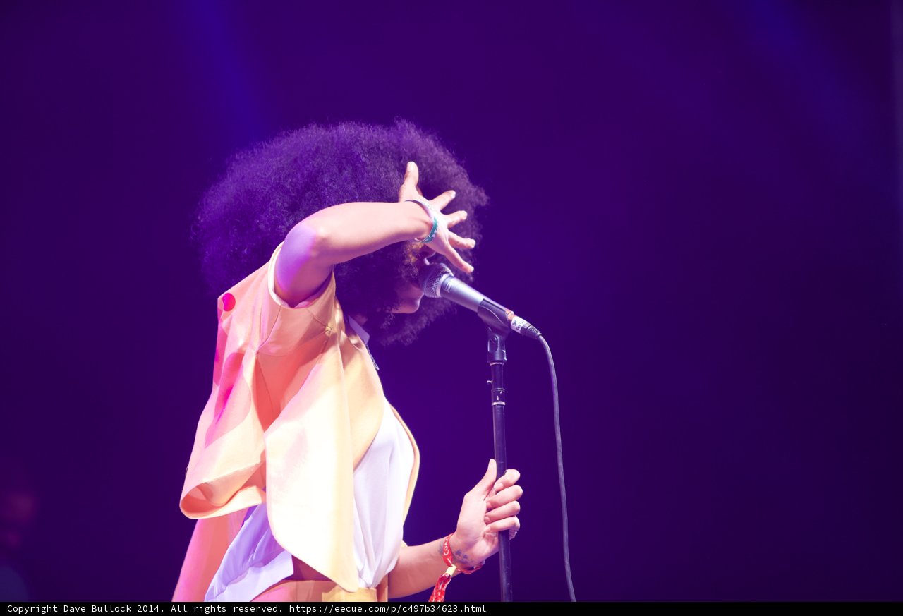 Afro Queen on Stage