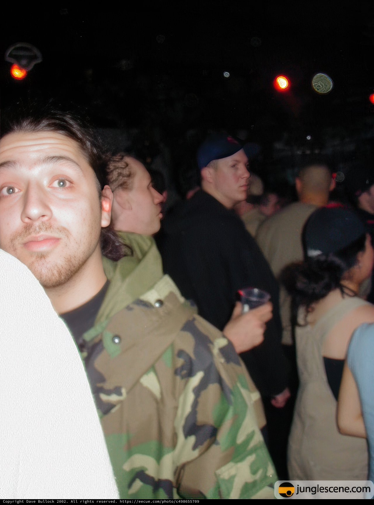 Man in the Nightclub Crowd