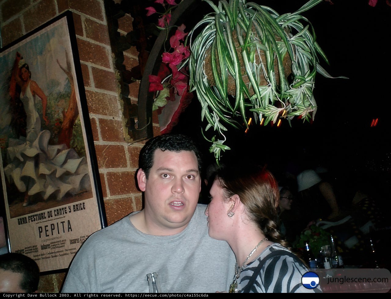 Portrait of Two at the Bar