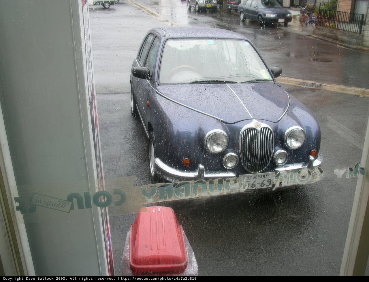Parked Car at Kyoto City Hall