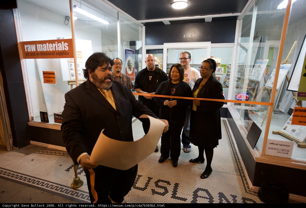 Grand Opening: Museum Ribbon Cutting by Vijay Ghate
