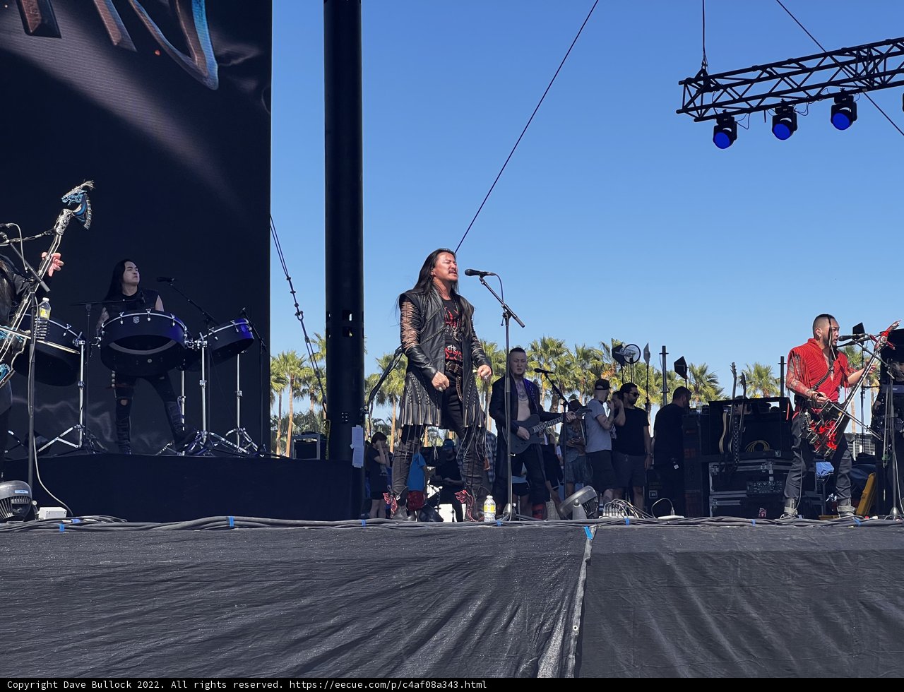 13-Piece Band Rocks the Empire Polo Club Stage