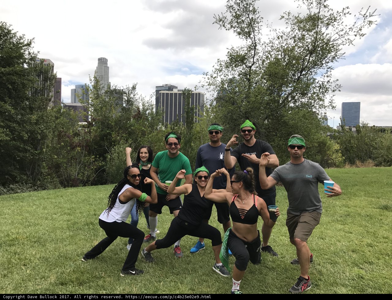 Group of Friends Enjoying Outdoors at Vista Hermosa Park