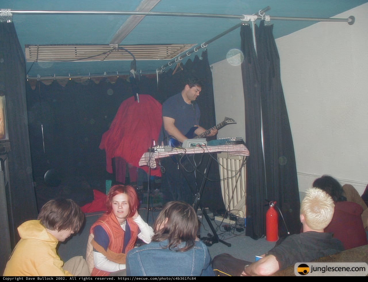 Entertainer at the Music Table
