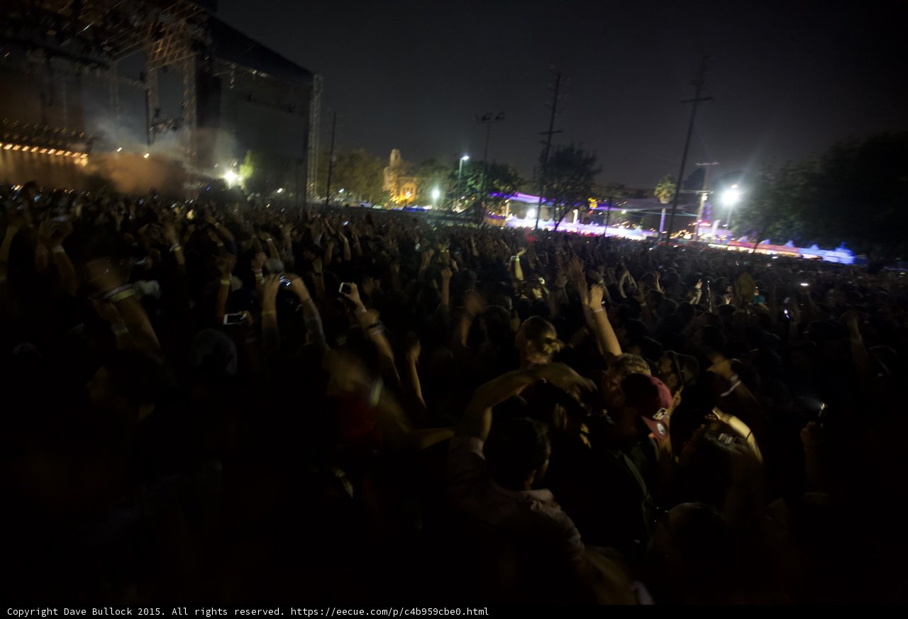 Motion Blur Crowd Scene