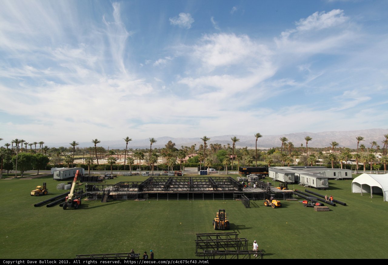 Stage in the Field