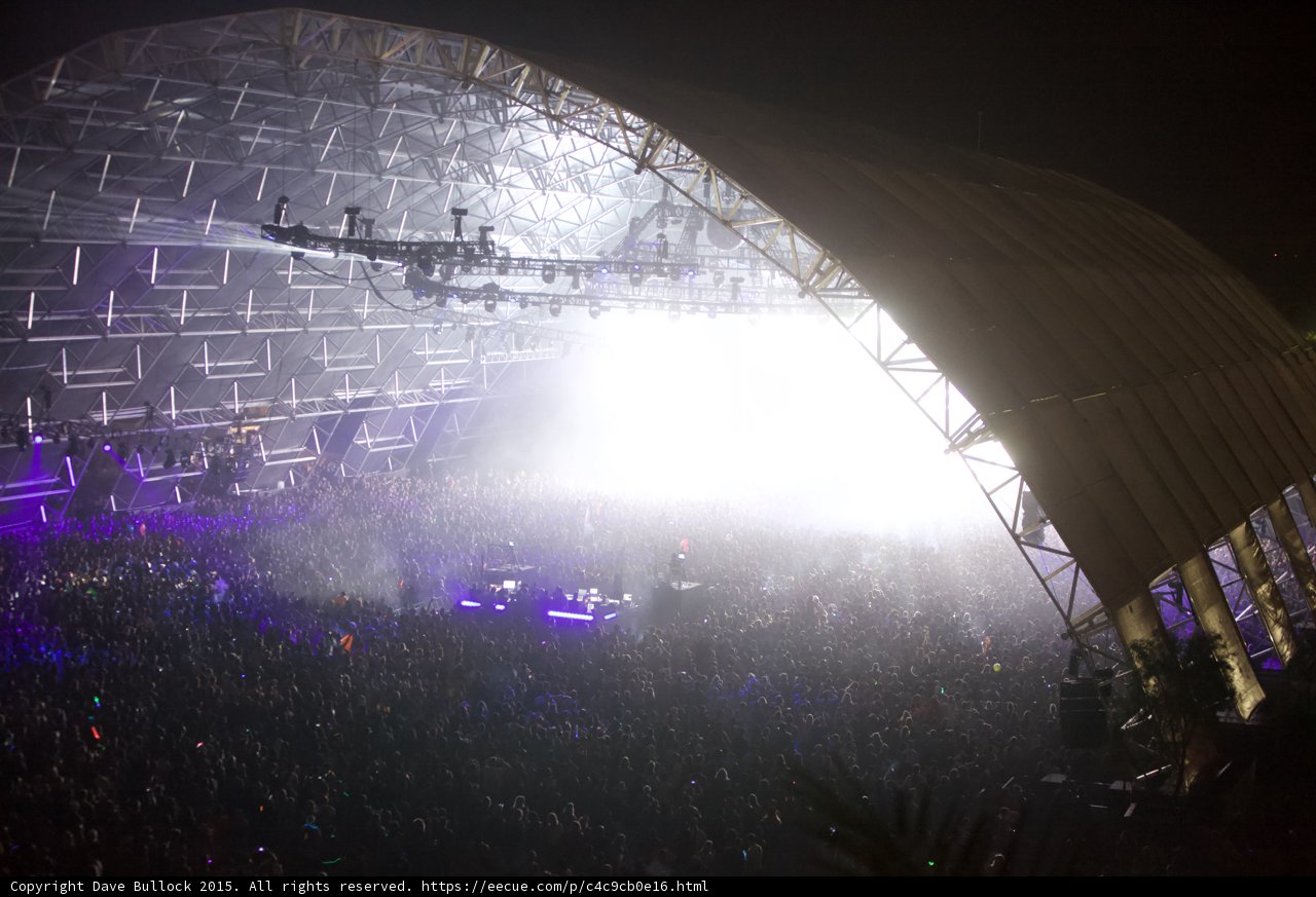 A Night of Lights and Fans