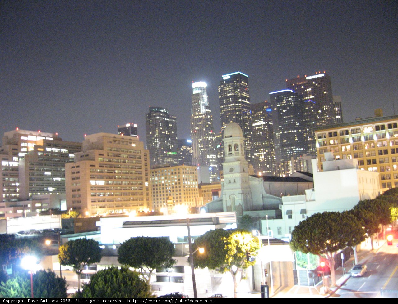 City Nightscape: Illuminated Skyline