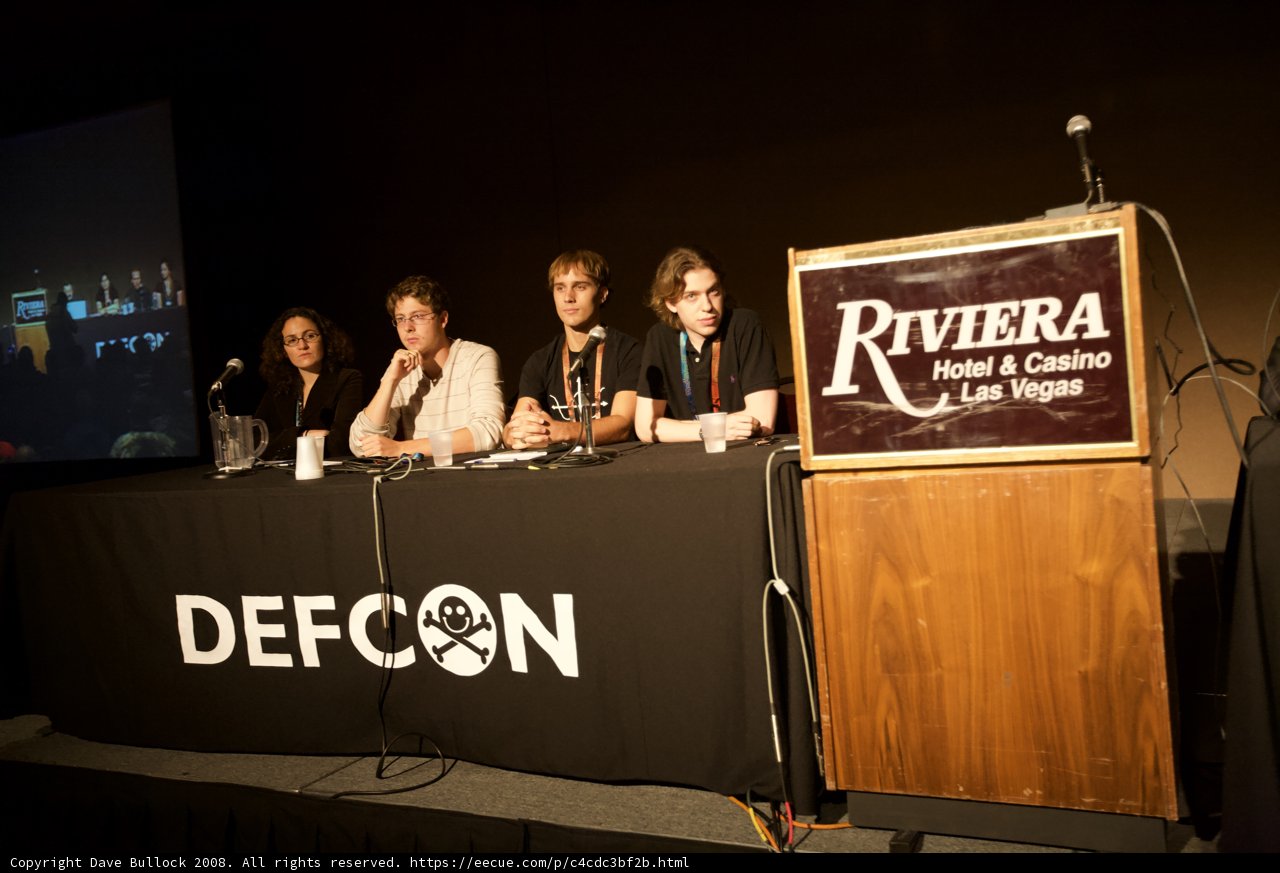 Panel Discussion at Defcon 2008
