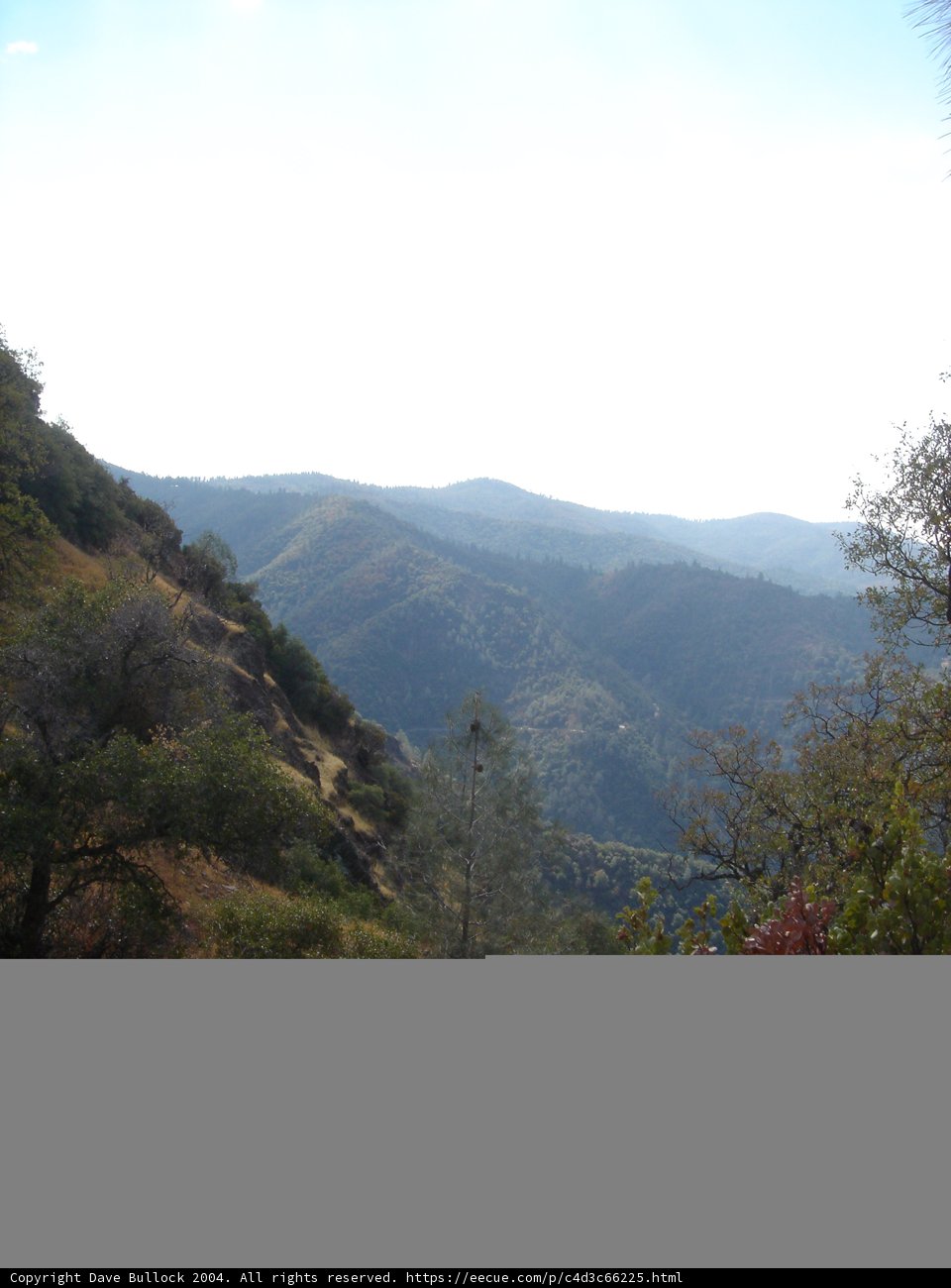 Majestic Mountain Range from Hilltop