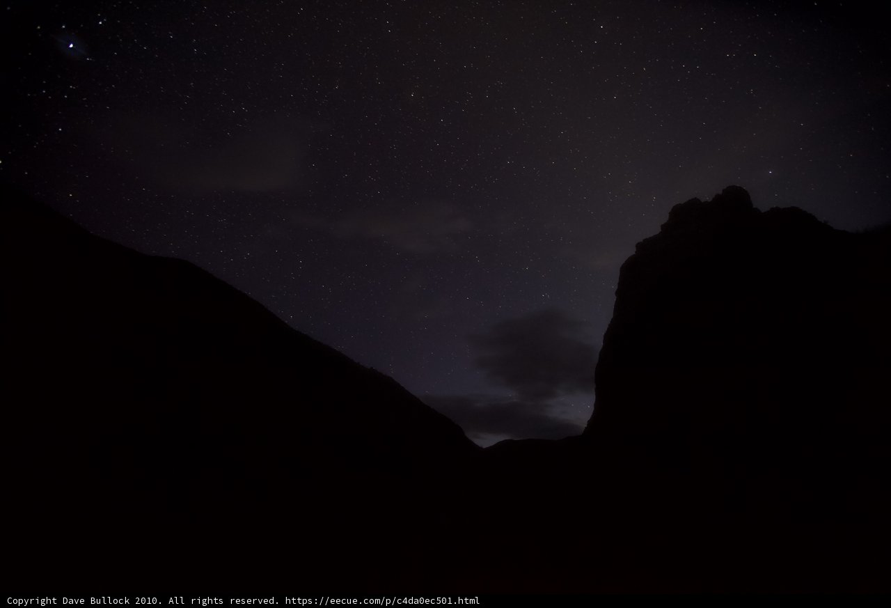 Starry Night Sky