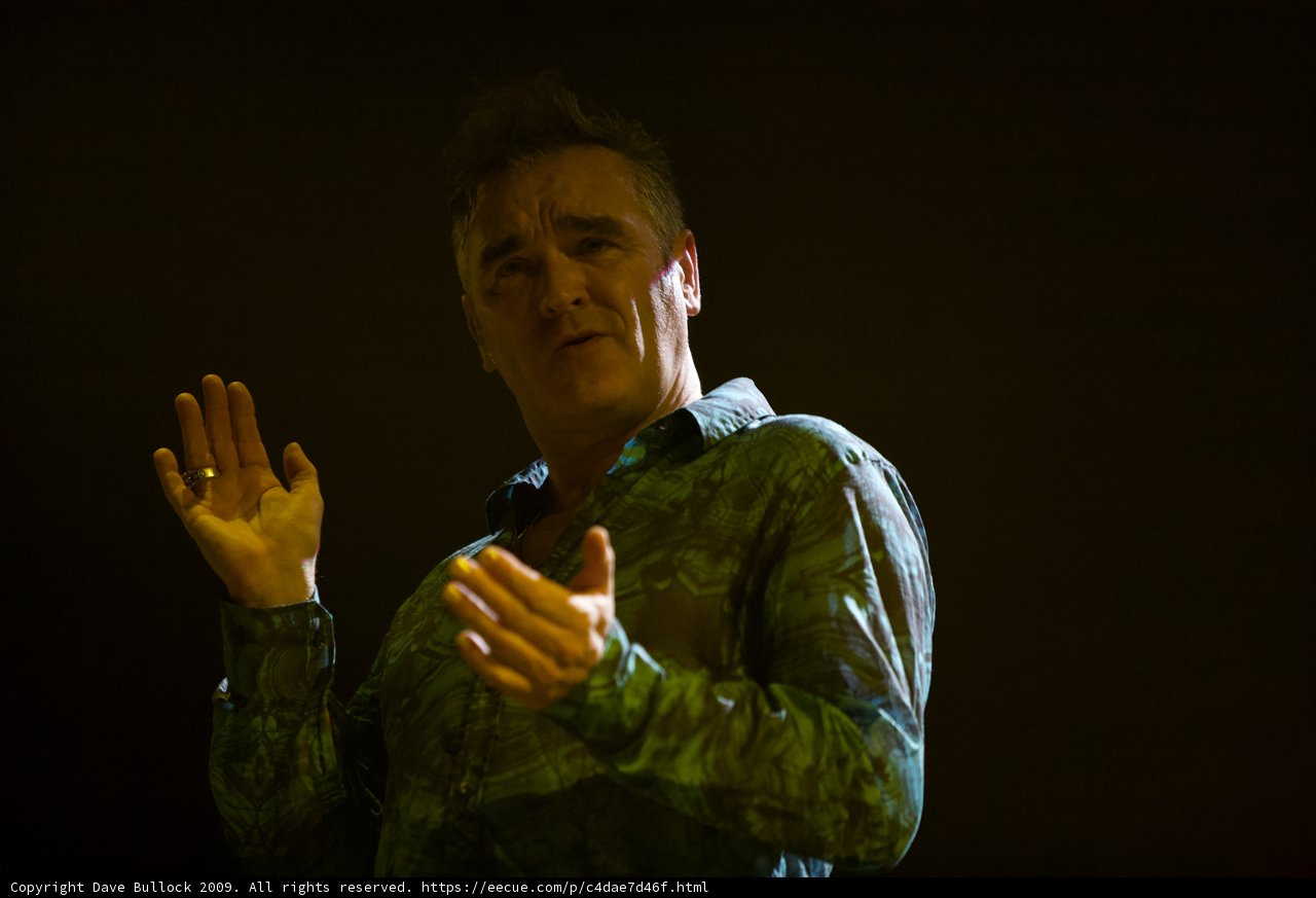 Morrissey Commands Attention