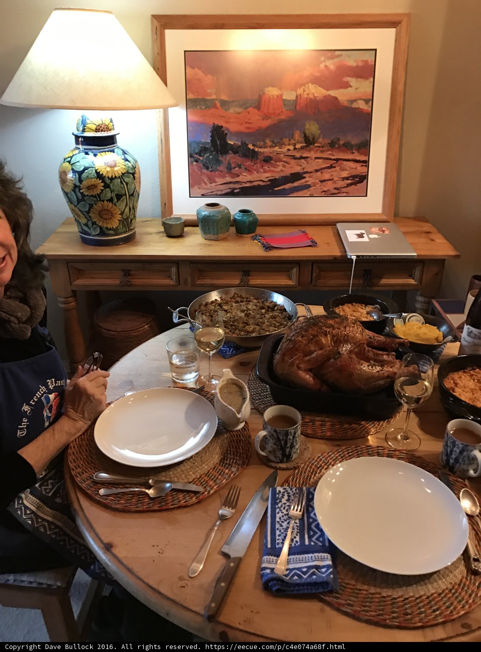 Thanksgiving Dinner in Santa Fe