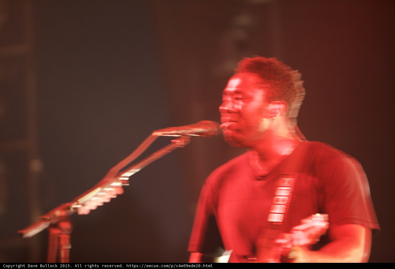 Kele Okereke Motion Blur