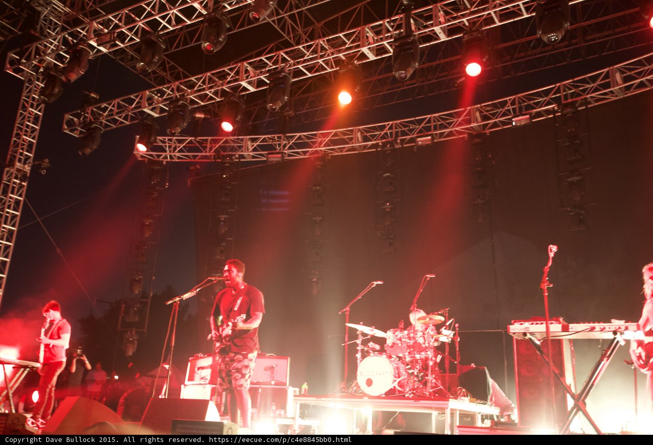 Bloc Party Stage Performance