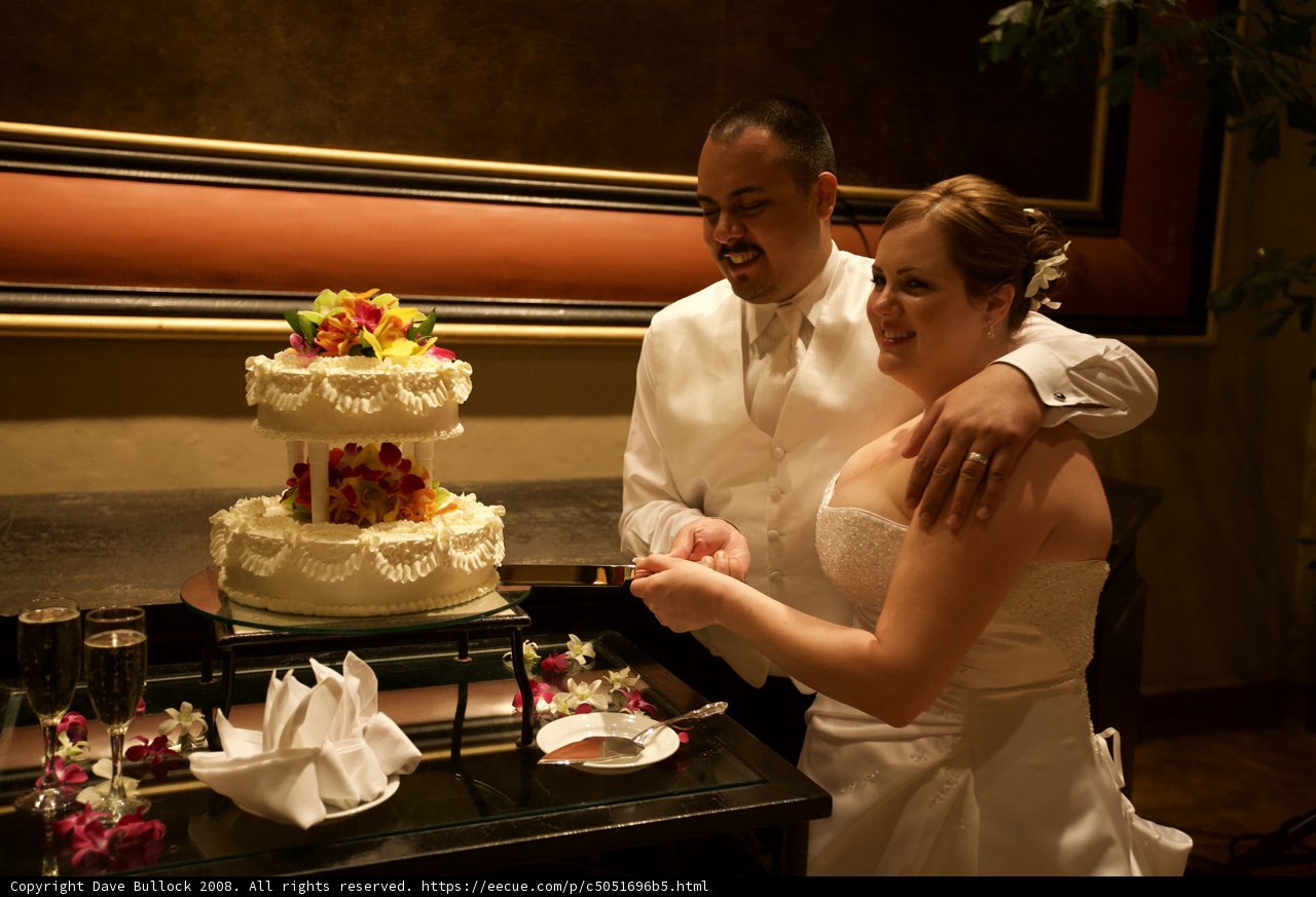 Cutting the Wedding Cake