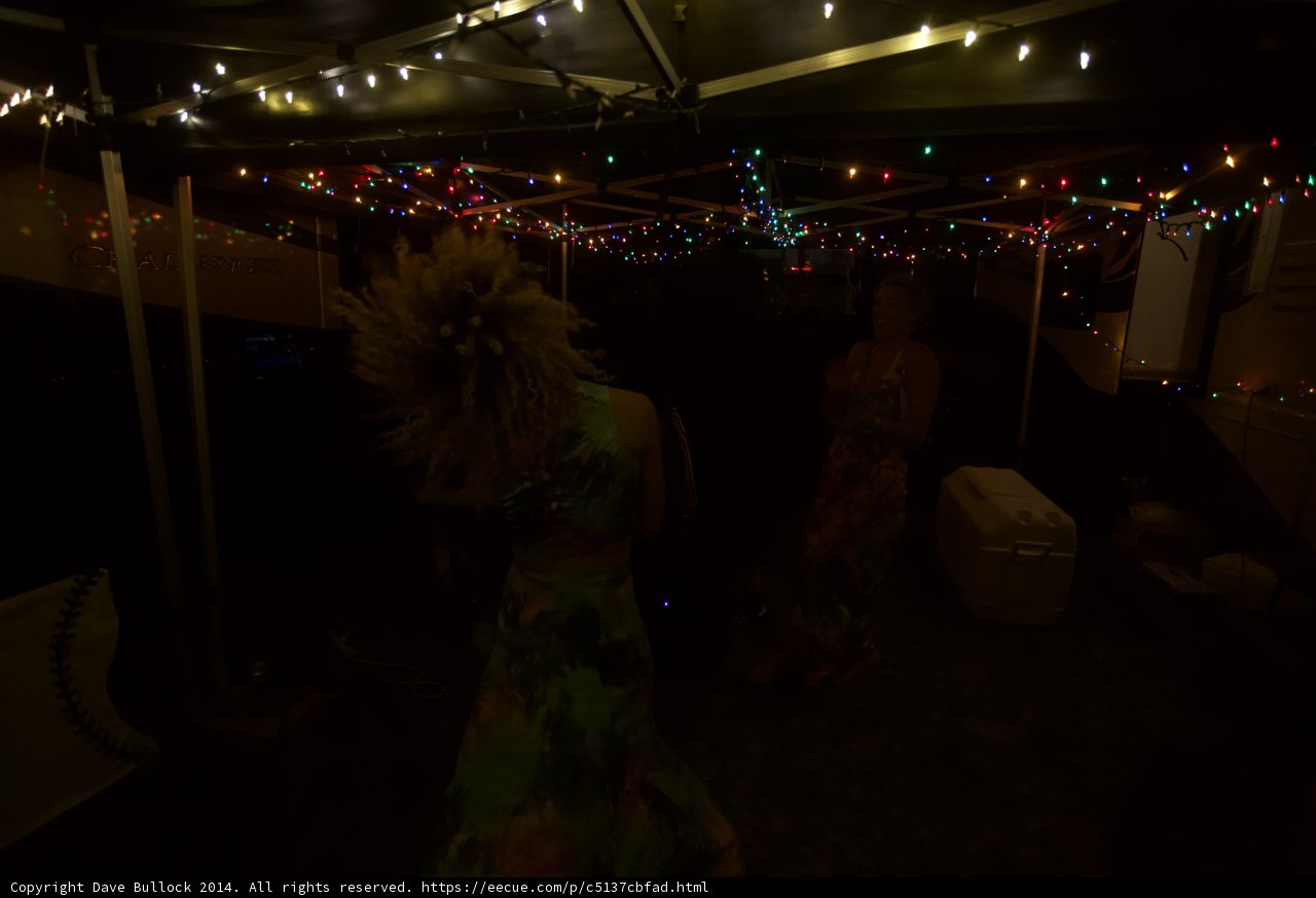 Dancing Under the Lighted Tent