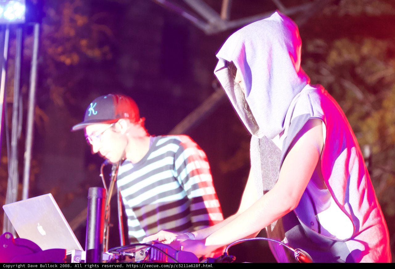 DJ Duo Rocks the Stage with Laptops
