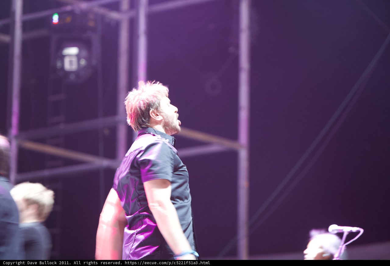 Singer Rocks the Stage at Coachella 2011