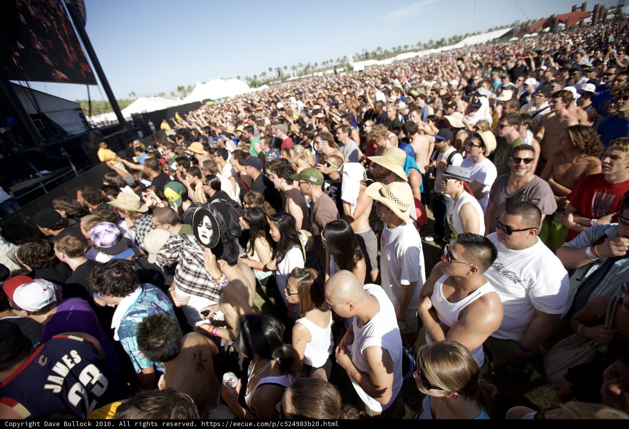 Coachella Sunday Crowd