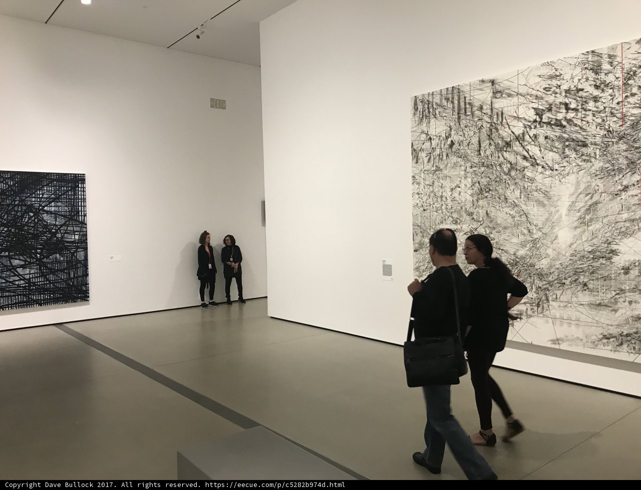 Observing Modern Art in The Broad Museum