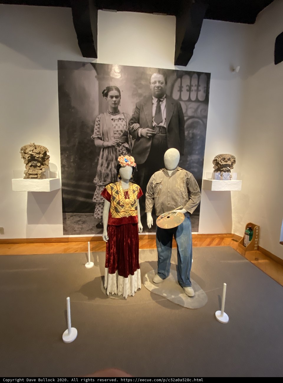 Traditional Mannequins on Display in Xochimilco Museum