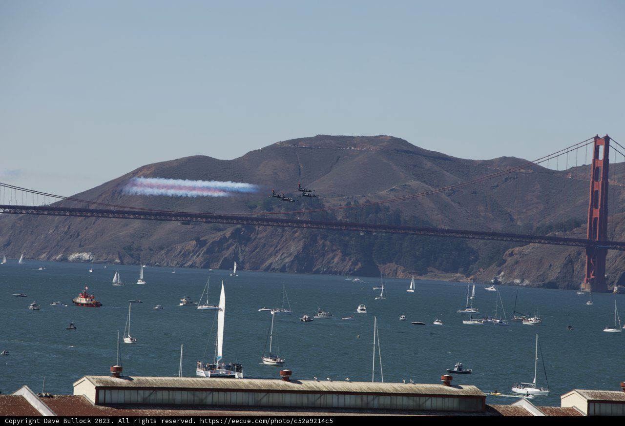 Majestic Capture at the Fleet Week Air Show, 2023