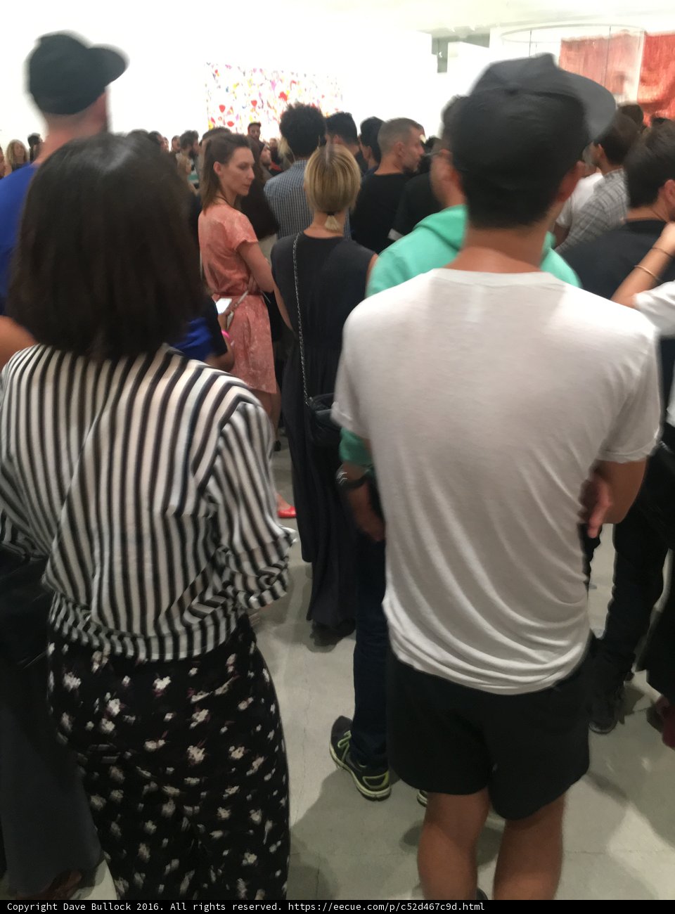 A Sea of Hats and Shorts