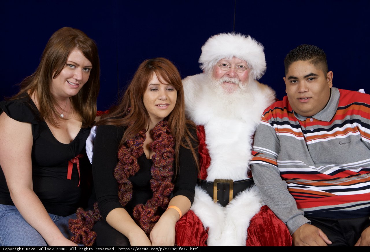 Santa and His Merry Ladies