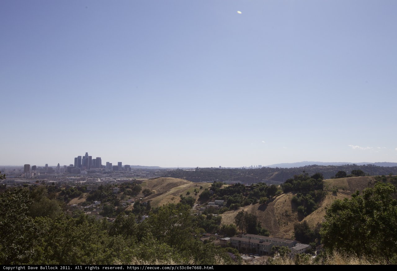 Cityscape from a Hilltop