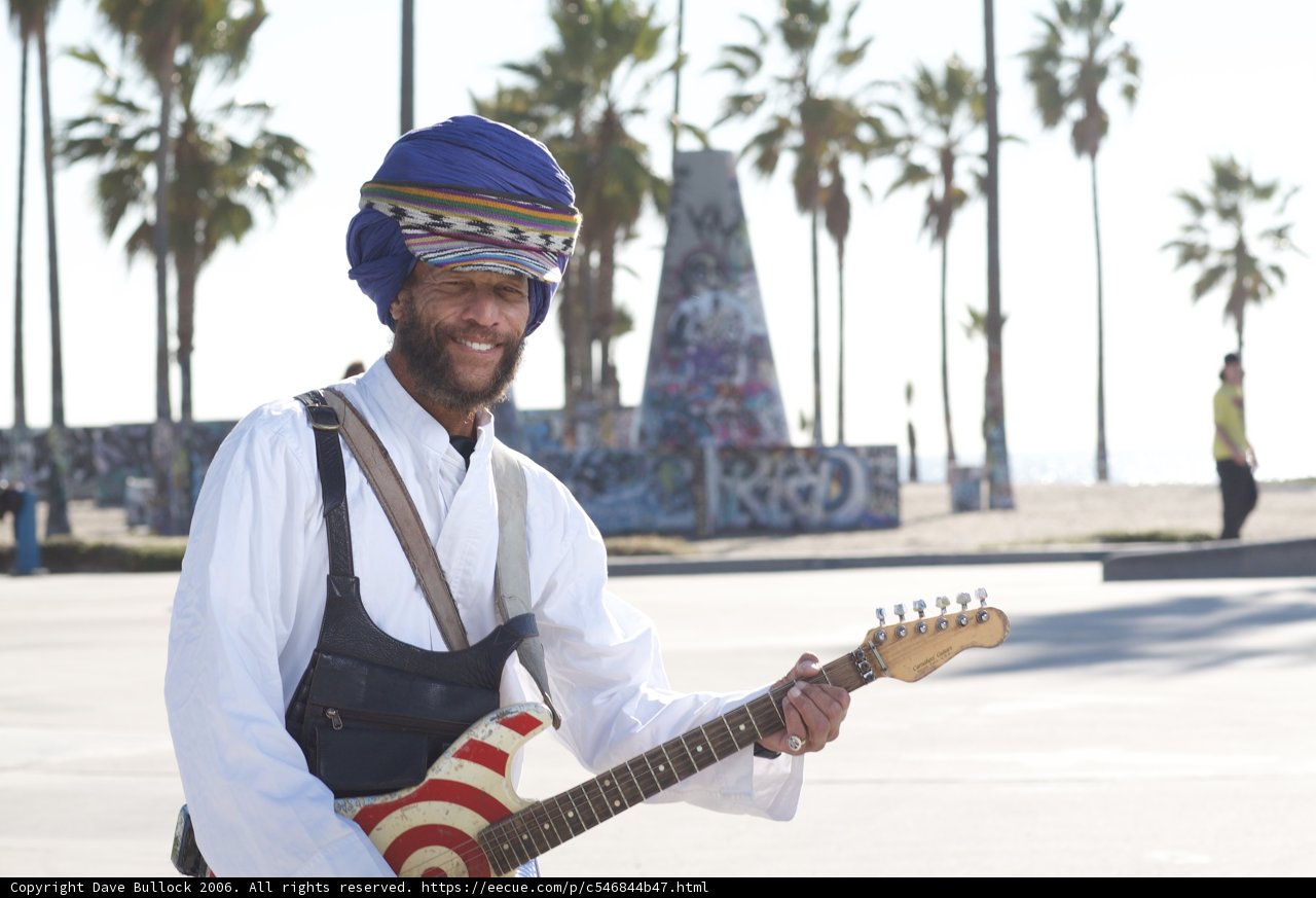 Turbaned Guitarist