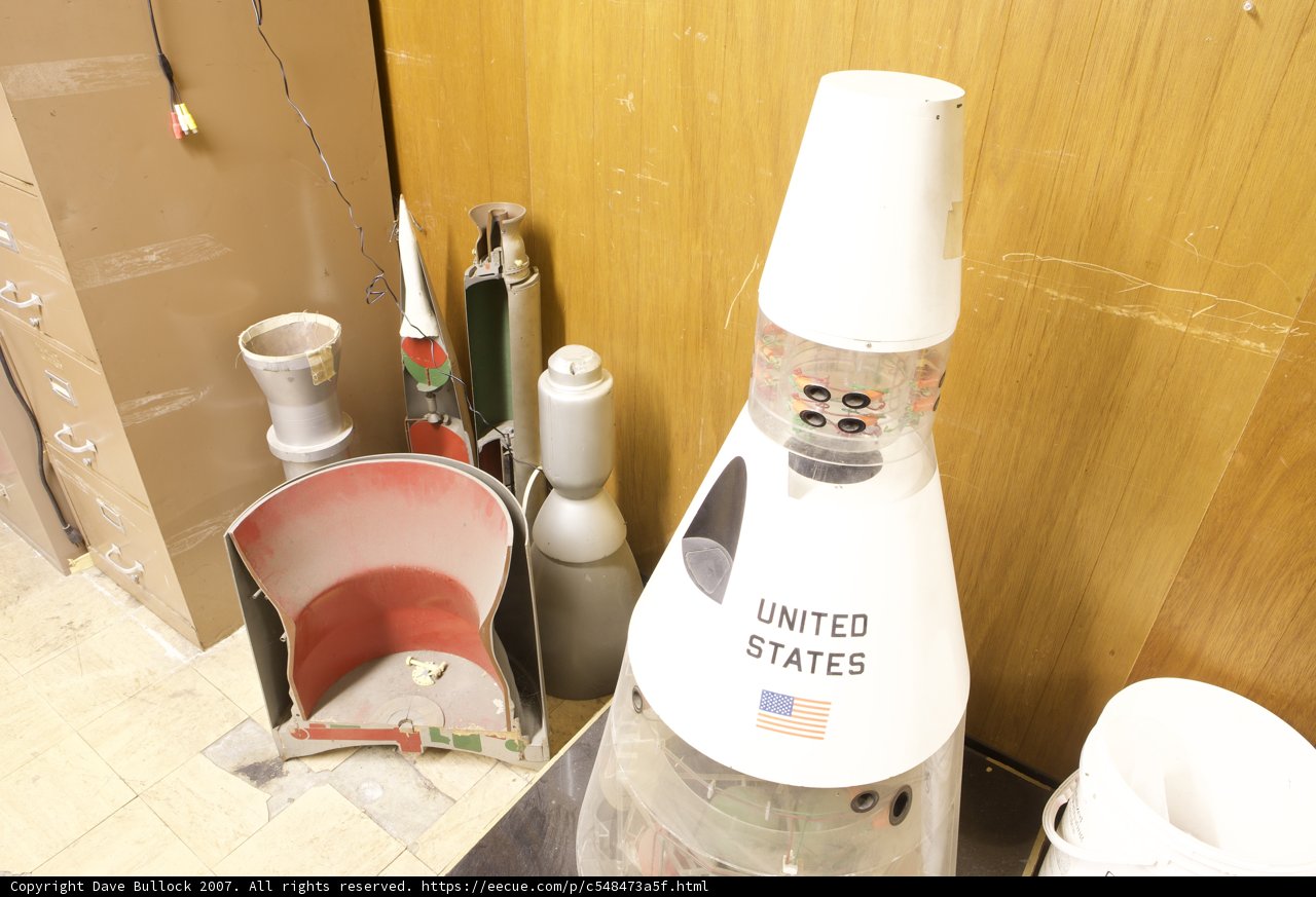 White Rocket Amongst Other Devices