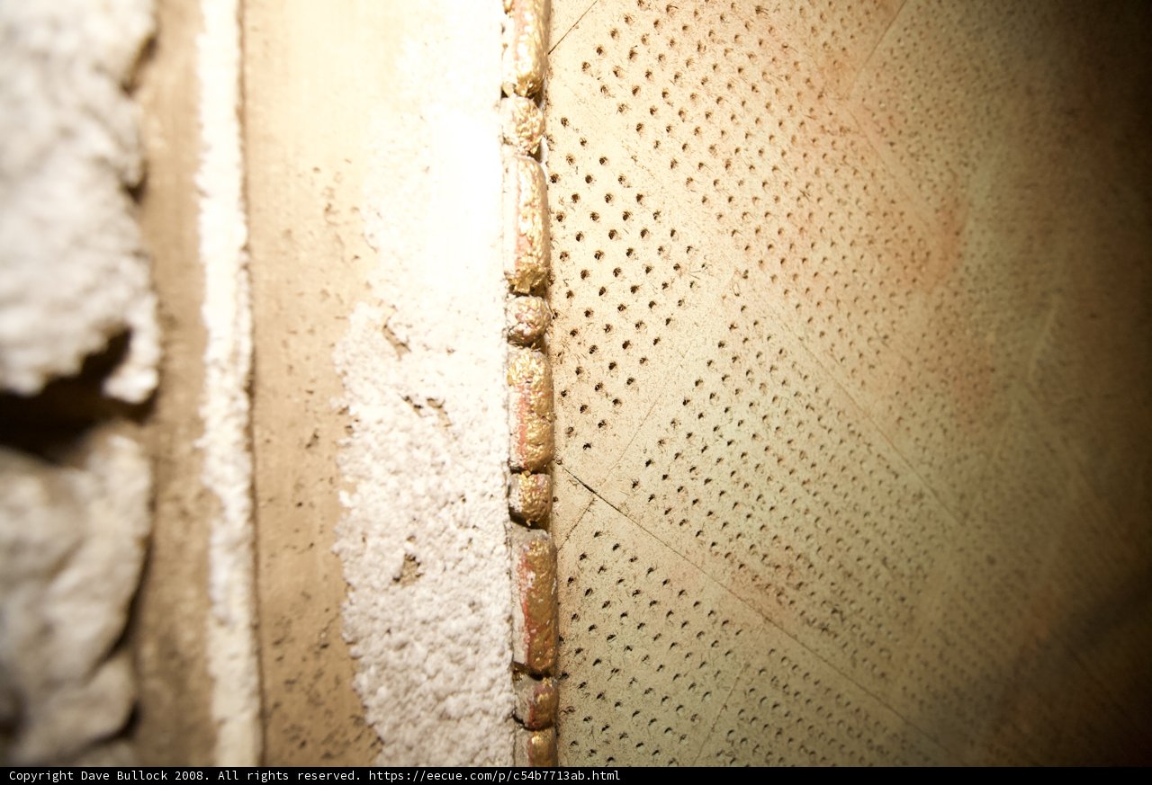Hole-y Wall at Wilshire Temple