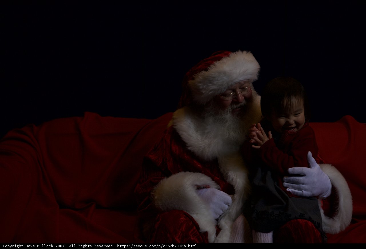 A Festive Moment with Santa
