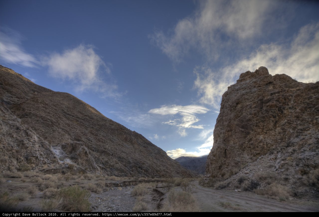 Canyon Drive amidst Majestic Mountain Range